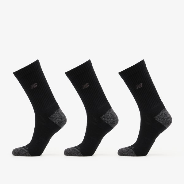 Ponožky New Balance Active Premium Crew 3 Pack Black