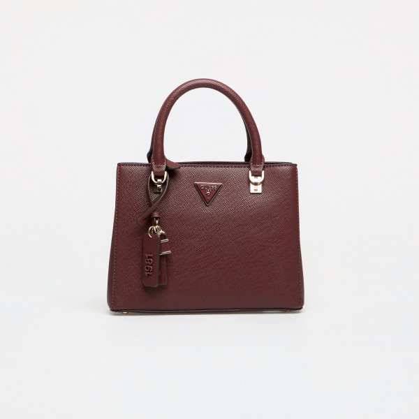 Kabelka Guess Noelle II Sml Multi Comp Satchel Burgundy