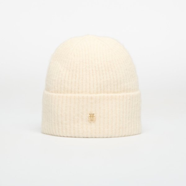 Čepice Tommy Hilfiger Th Elevated Chic Beanie Sugarcane