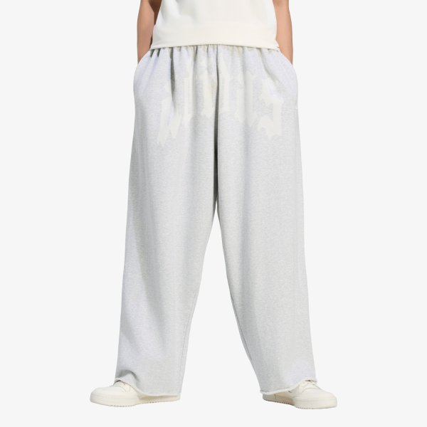Tepláky adidas Wide Leg Sweat Pant Light Grey Heather