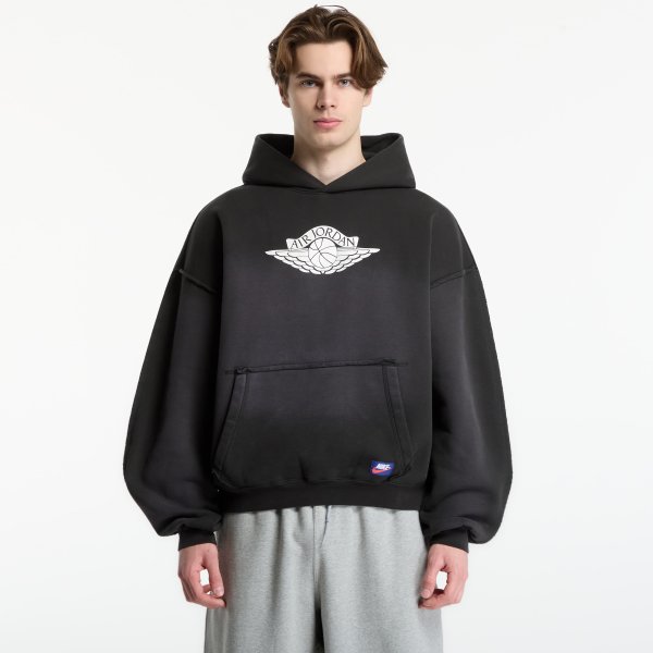 Mikina Jordan Flight Wings Fleece Pullover Hoodie Night Forest/ Sail