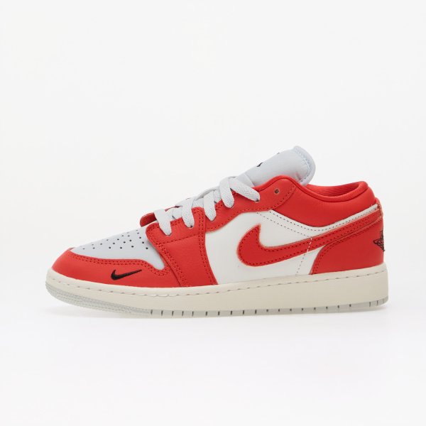 Tenisky Air Jordan 1 Low SE Pure Platinum/ Chile Red-Summit White
