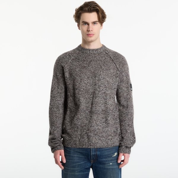Svetr Karl Lagerfeld Jeans Melange Sweater Iron