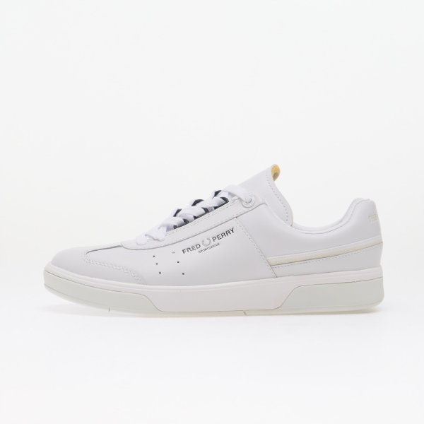 Tenisky FRED PERRY B302 Leather White