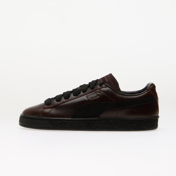 Tenisky Puma Suede Dressed Leather Brown/ Puma Black