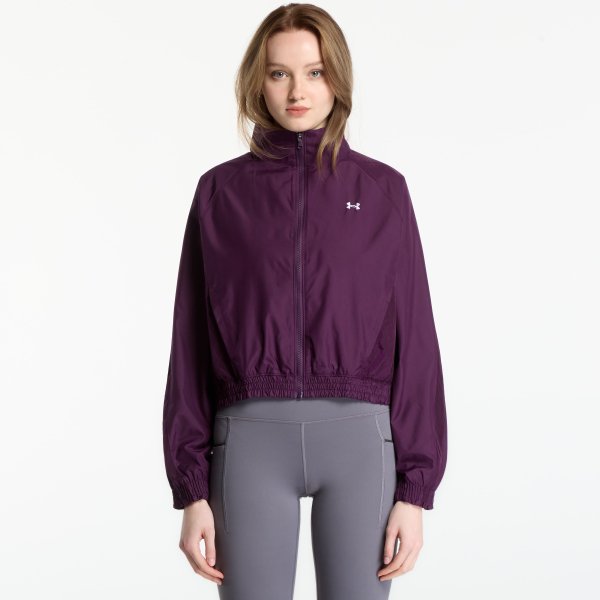 Bunda Under Armour Icon Woven Jacket Purple Echo