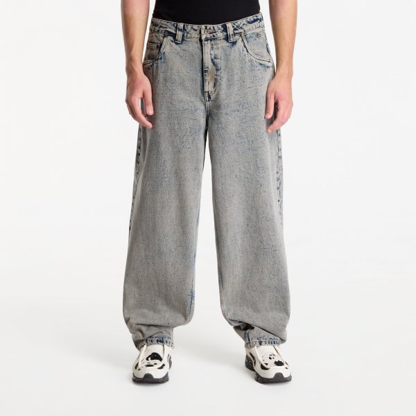 Džíny Dime Baggy Denim Pants Overdyed Taupe