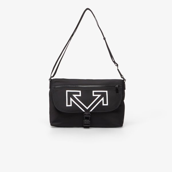 Taška Off-White Heritage Messenger Black/ White