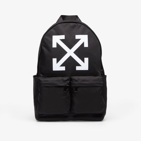 Batoh Off-White Full Arrow Backpack Black/ White