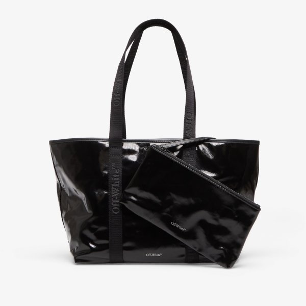Taška Off-White Jitney Tote Small Black/ Black
