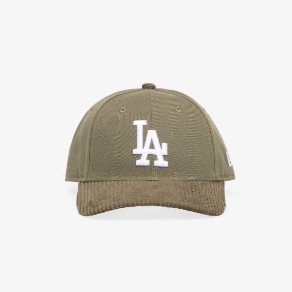Kšiltovka New Era 9FORTY M-Crown MLB Cord Visor Los Angeles Dodgers Green