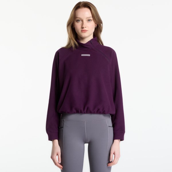Mikina Under Armour UA Performance Fleece QZ Purple Echo