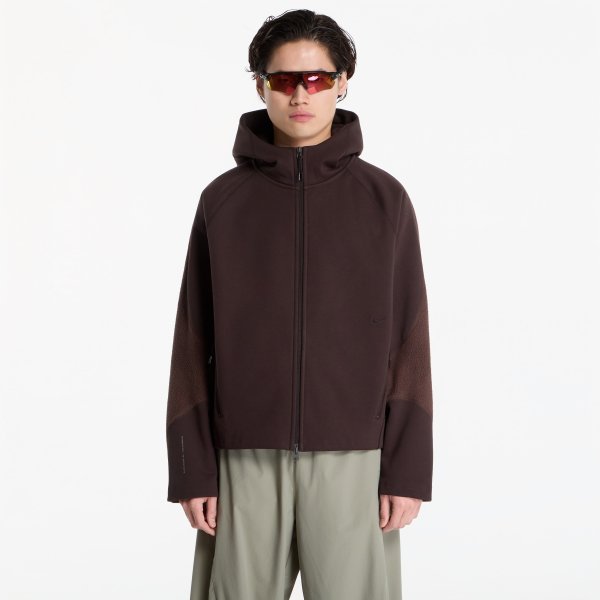Mikina Nike Tech Boreas Therma-FIT Full-Zip Hoodie Velvet Brown/ Baroque Brown/ Black