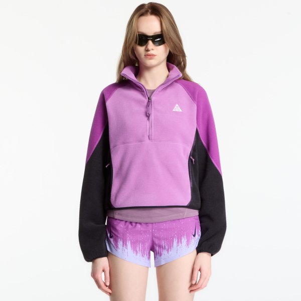 Mikina Nike ACG Wolf Tree 1/2-Zip Top Monarch Purple/ Bold Berry/ Summit White