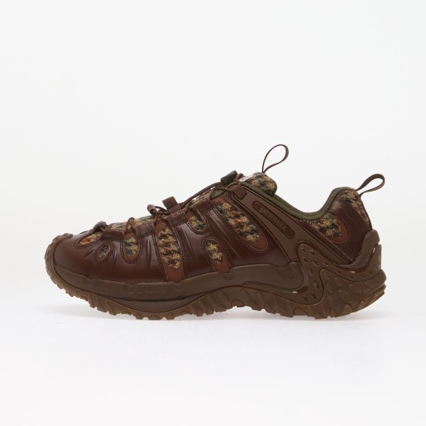 Tenisky Merrell Cham Redux Se X Harris Tweed Dark Walnut