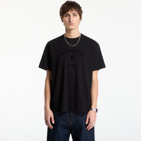 Tričko MM6 T-Shirt Black