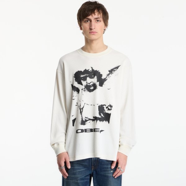 Tričko Obey Guardian Thermal Dusty Chalk