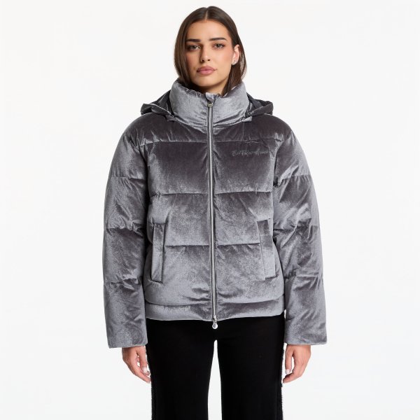 Bunda EA7 Emporio Armani Train Athletic Velour W Extra Asphalt