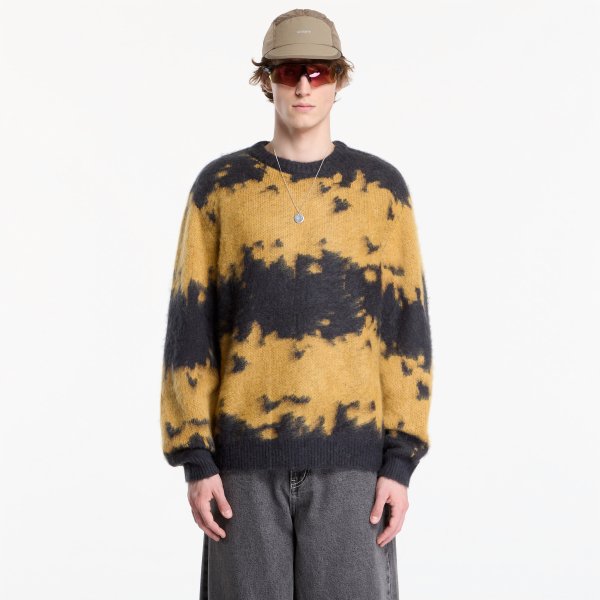 Svetr Gramicci Mohair Splatter Sweater Safron Splatter