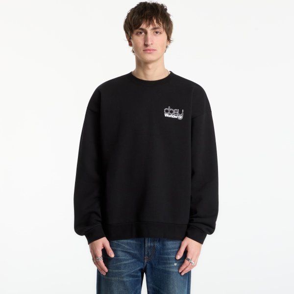 Mikina Obey Desire Extra Heavy Crew Black