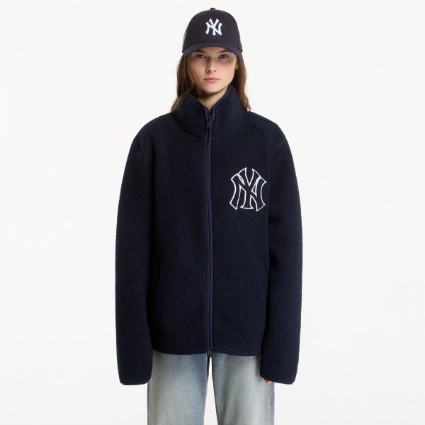 Bunda New Era MLB Sherpa Jacket New York Yankees UNISEX Navy