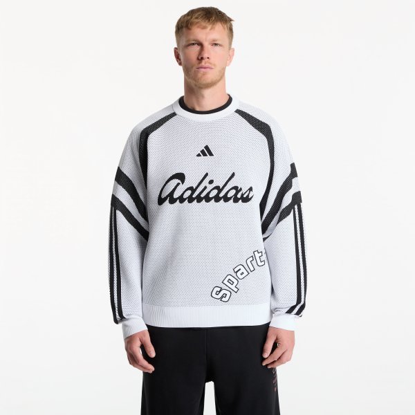 Svetr adidas x FTSHP x AC Sparta Prague Sweater White