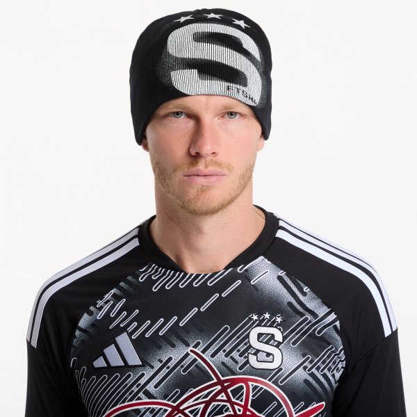 Čepice adidas x FTSHP x AC Sparta Prague Beanie Black