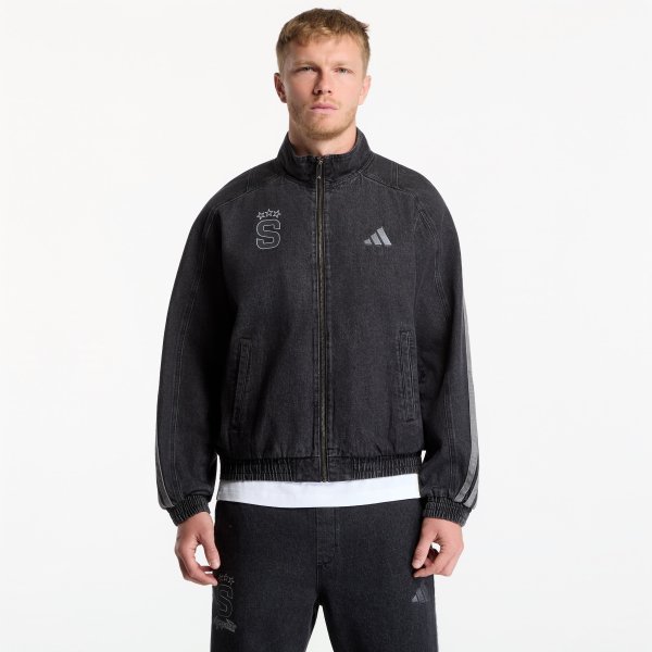 Bunda adidas x FTSHP x AC Sparta Prague Denim Jacket Black