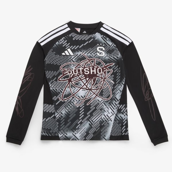 Dres adidas x FTSHP x AC Sparta Prague Warm-Up Jersey Longsleeve Kids Black