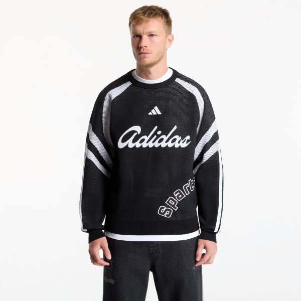 Svetr adidas x FTSHP x AC Sparta Prague Sweater Black