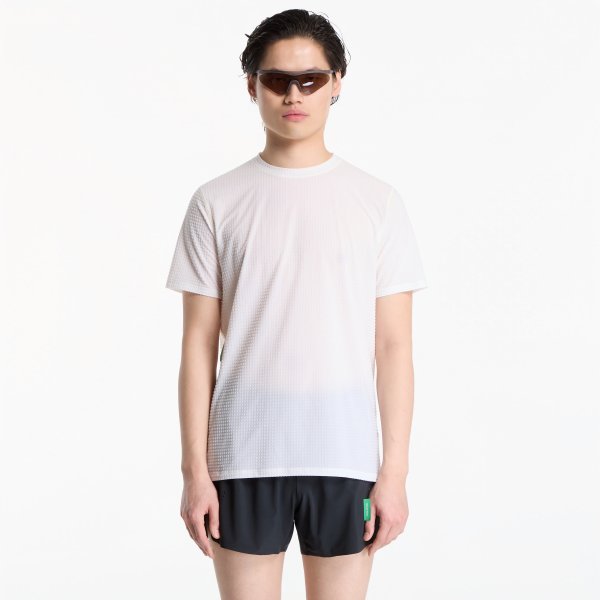 Tričko District Vision Performance Lab Short Sleeve Tee White