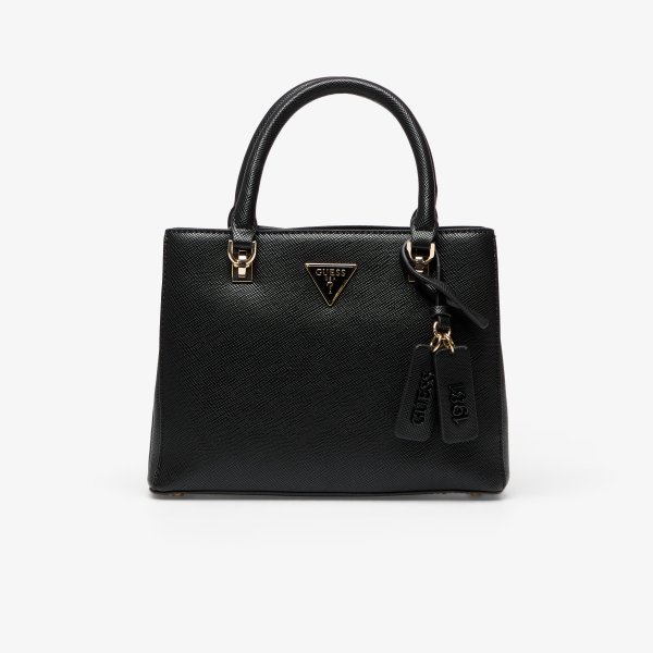 Kabelka Guess Noelle II Sml Multi Comp Satchel Black