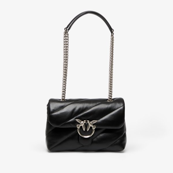 Kabelka Pinko Love Puff Classic Cl Sheep Nappa Black