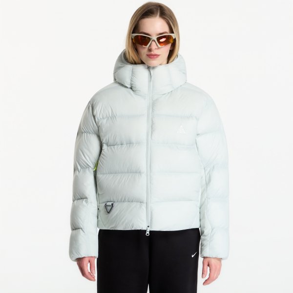 Bunda Nike ACG "Lunar Lake" PrimaLoft Women's Therma-FIT ADV Loose Hooded Jacket Light Silver/ Light Silver/ Summit White