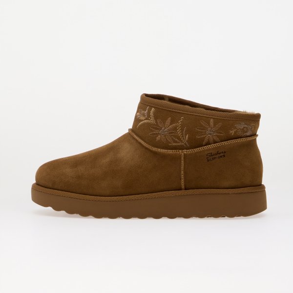 Tenisky Skechers Cozy Chateau - Cozy Mini Blos Chestnut