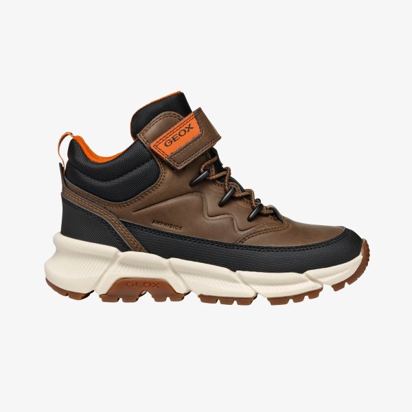 Geox Kids Flexyper Plus Boy Brown