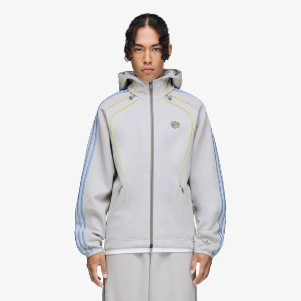 Mikina adidas x ADWYSD Spacer Teamgeistfullzip Hoodie Lgh Solid Grey
