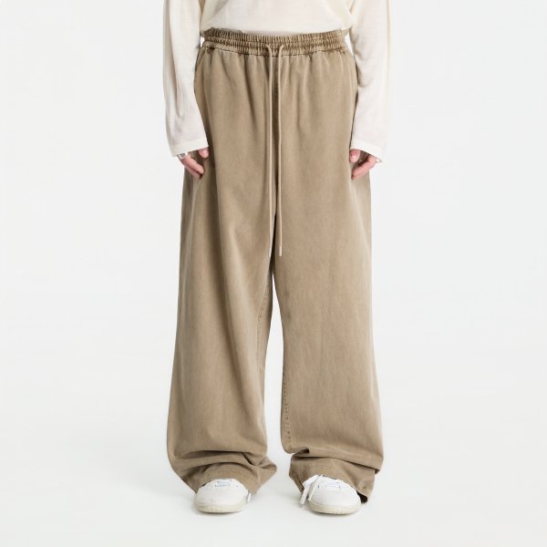 Kalhoty Fear Of God Essentials Lounge Drawstring Pant Washed Clay