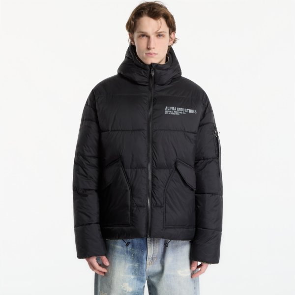 Bunda Alpha Industries Reversible Puffer Unisex Black