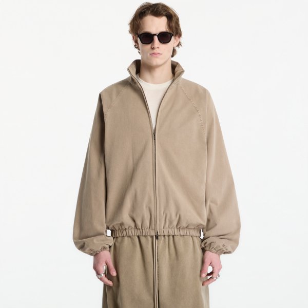 Bunda Fear Of God Essentials Modern Zipped Jacket Washed Clay