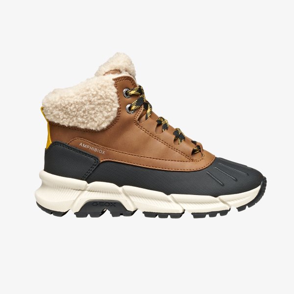 Geox Kids Flexyper Plus Brown