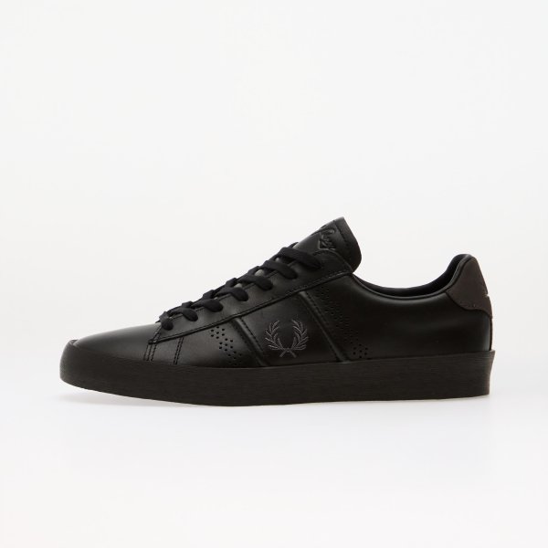Tenisky FRED PERRY Topspin Leather Black