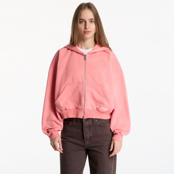 Mikina Dickies Baker Zipped Hoodie Peach Blossom
