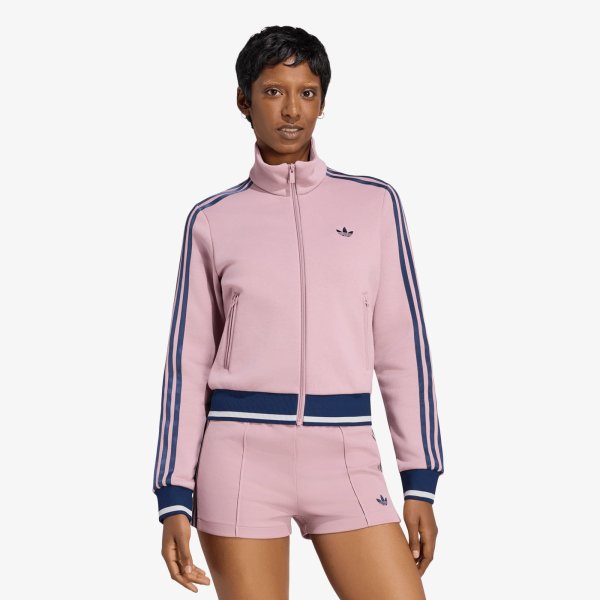 Mikina adidas Engineered Rib Firebird Track Top Magic Mauve/ Night Indigo/ Grey Two