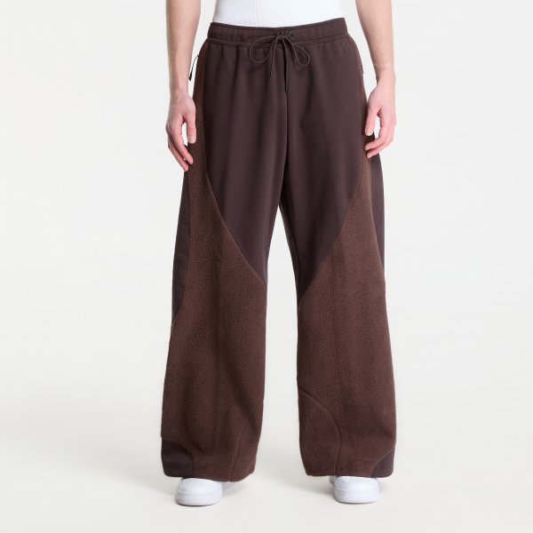 Tepláky Nike Tech Boreas Loose Therma-FIT Open-Hem Pants Velvet Brown/ Baroque Brown/ Black