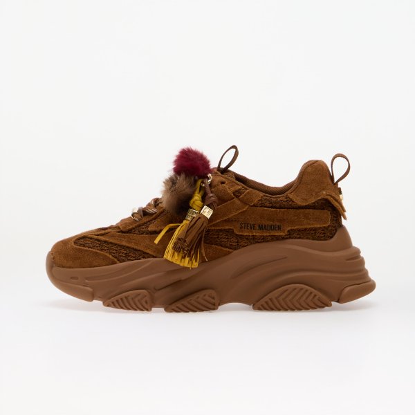 Tenisky Steve Madden Possession-PPE Chestnut Suede