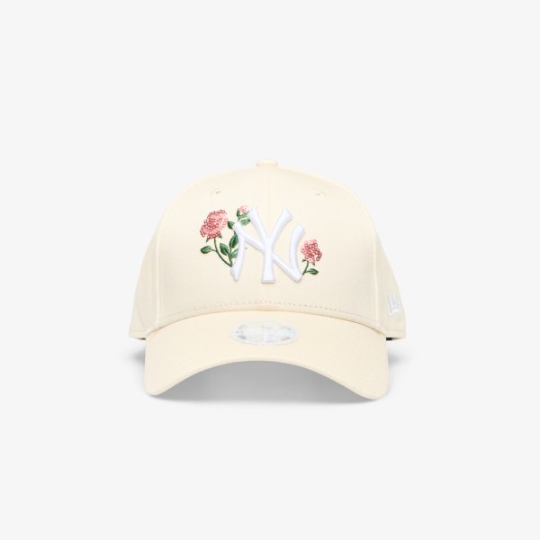 Kšiltovka New Era 9FORTY MLB Rose Sequin New York Yankees Light Caramel