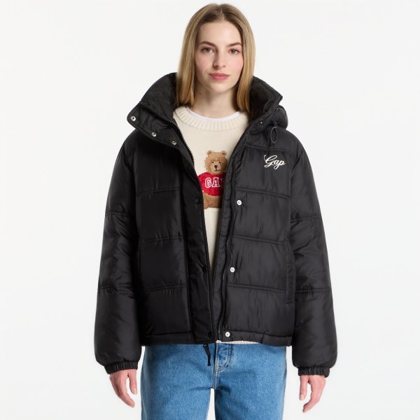 Bunda GAP PrimaLoft Quilted Jacket Black