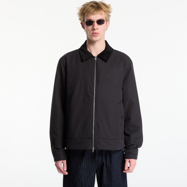 Bunda FRED PERRY Cotton Caban Jacket Black