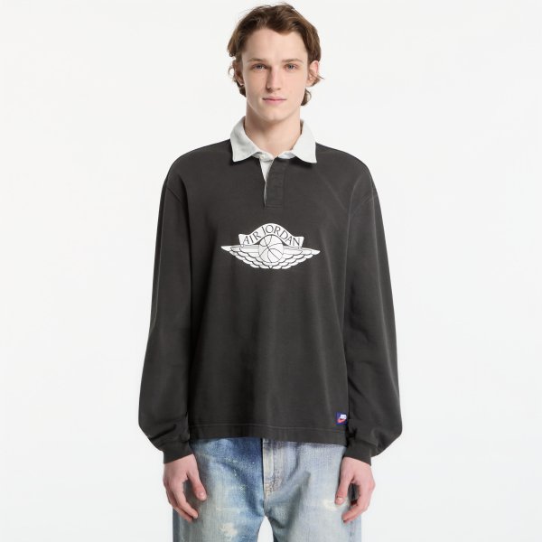 Tričko Jordan Flight Essentials Rugby Top Night Forest